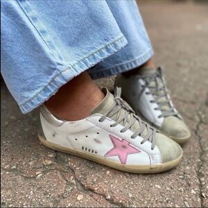 Golden Goose Super-Star Sneakers - 35